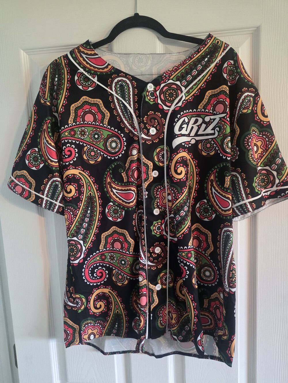 GRIZ Paisley Baseball EDM Jersey